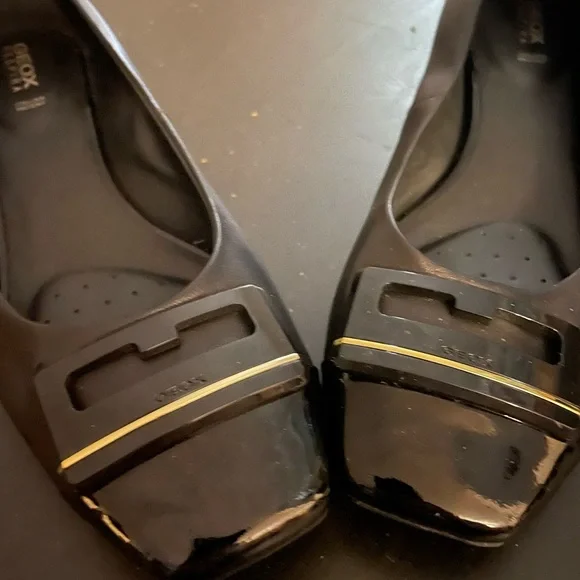 Geox Black low Heel woman’s Shoe - Picture 2 of 8